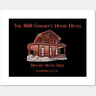 The 1858 Garnett House Hotel Posters and Art